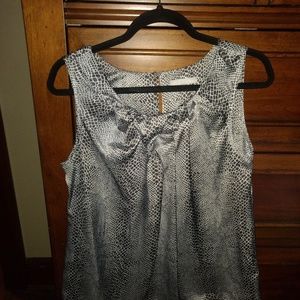 Violet & Claire animal print shell